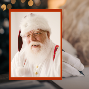 Autographed 5x7 photo of Santa