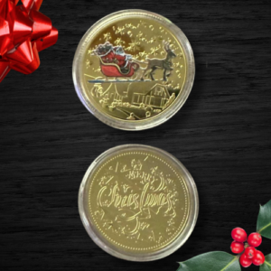 Santa Golden Coin