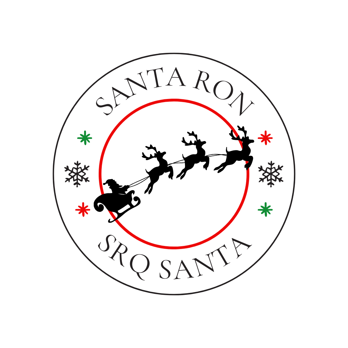 Autism Santa SRQ Santa Ron